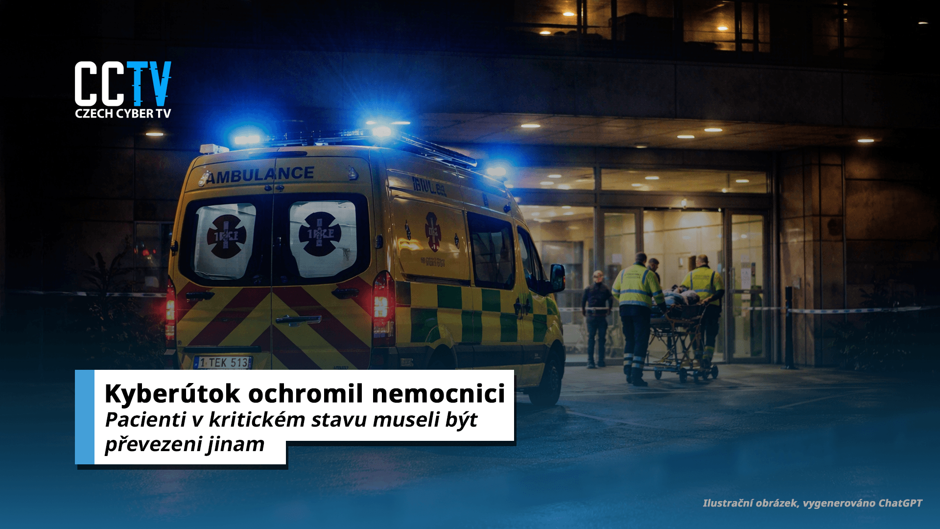 Kyberútok ochromil belgickou nemocnici: pacienti v kritickém stavu museli být převezeni jinam