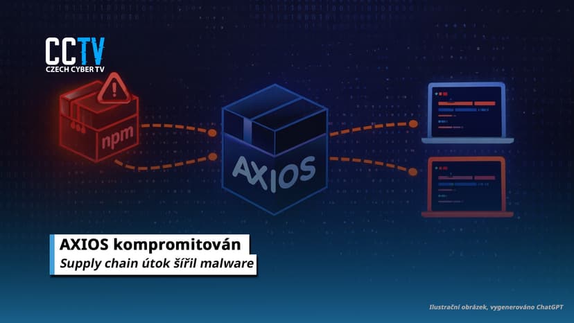 Axios kompromitován: supply chain útok šířil malware na Windows, macOS i Linux