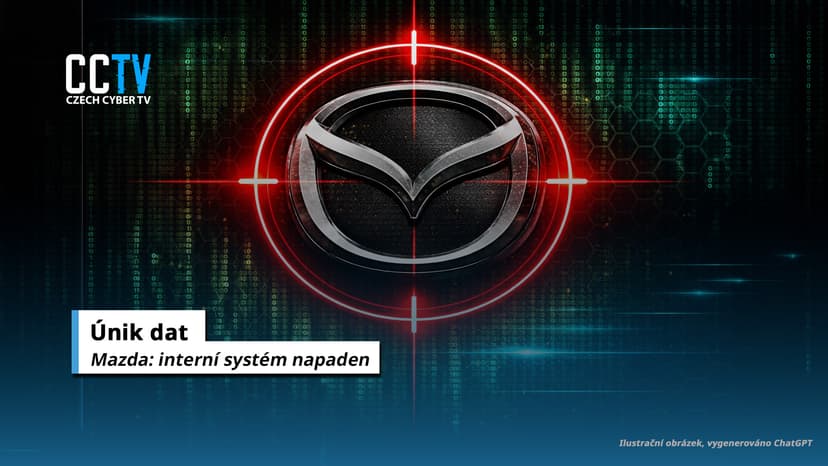 Mazda přiznala bezpečnostní incident. Útočníci získali data zaměstnanců a partnerů