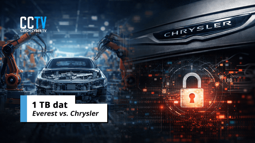 Ransomware míří na automotive. Skupina Everest tvrdí, že získala data Chrysleru